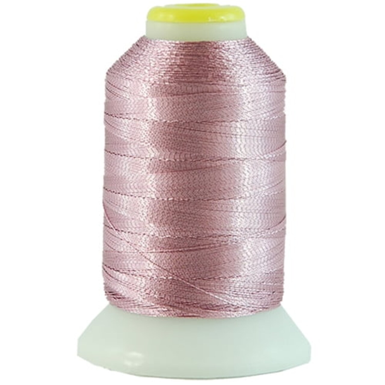Threadart Metallic Embroidery Thread | 500 Meter Cones (550 Yards) | 20 Brilliant Shiny Colors | For Machine Embroidery